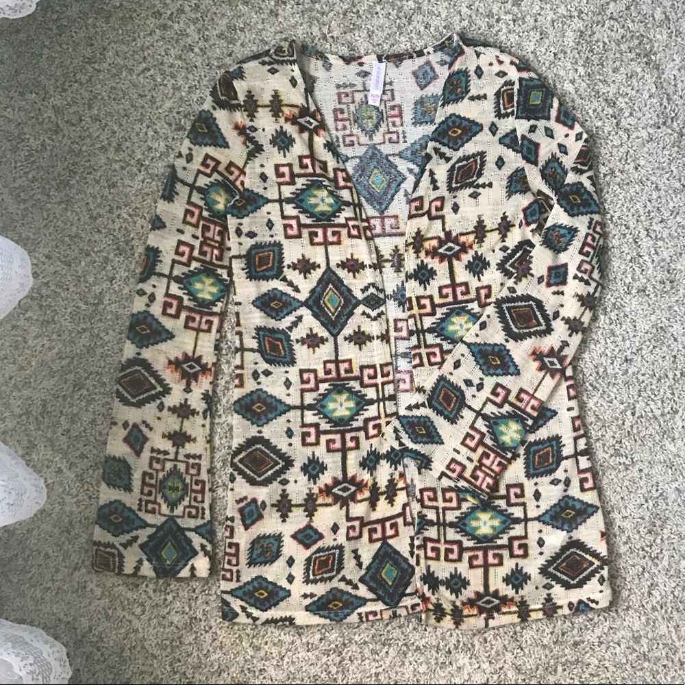Xhilitation Patterned Cardigan